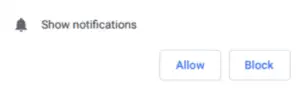 push notification
