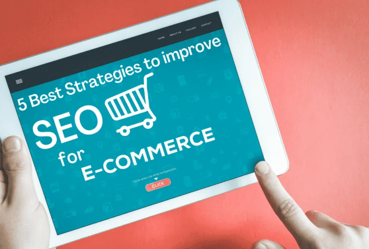 Cover image: 5 Best Strategies to Improve SEO for E-commerce Websites