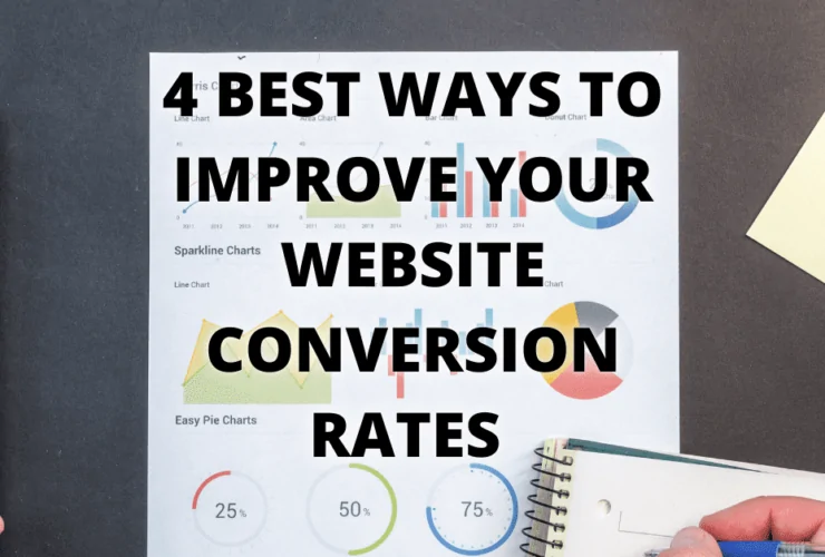 Cover: 4 Best Ways to Improve your Website Conversion Rates