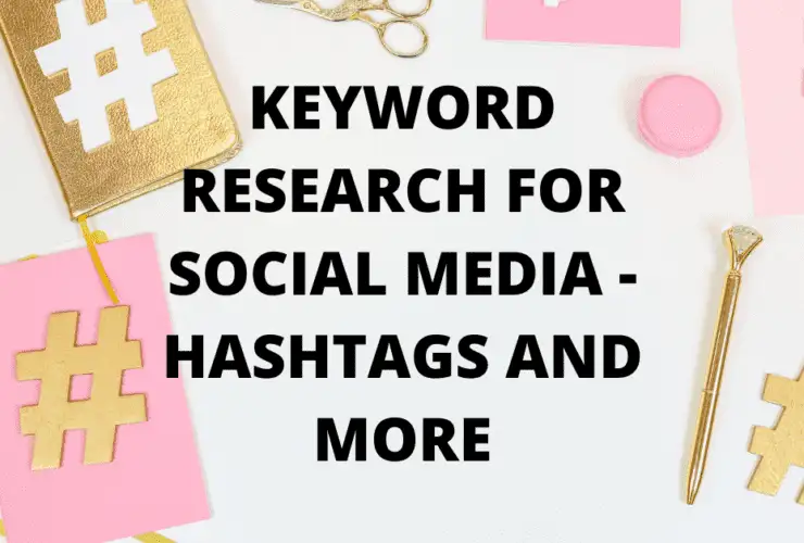 Cover: Keyword Research for Social Media - Hashtags and More
