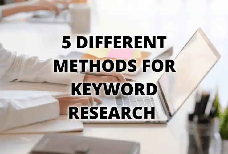 Cover: 5 Different Methods for Keyword Research