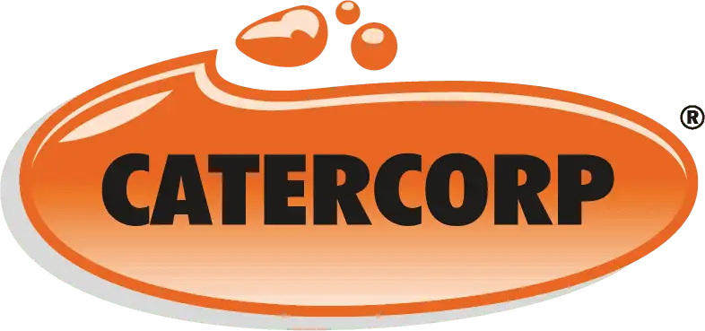 a logo of a company, Catercorp