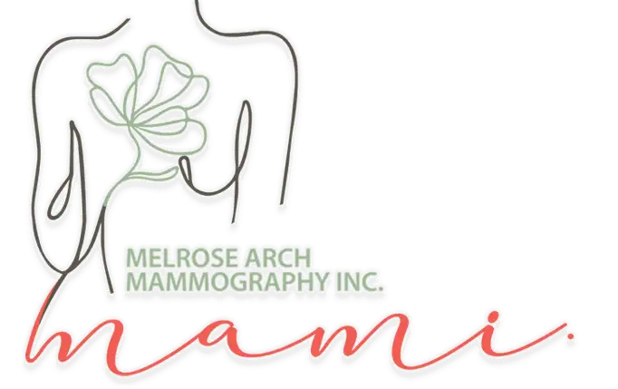 a logo with a flower and text for Mami